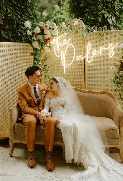 Custom Wedding Neon Signs