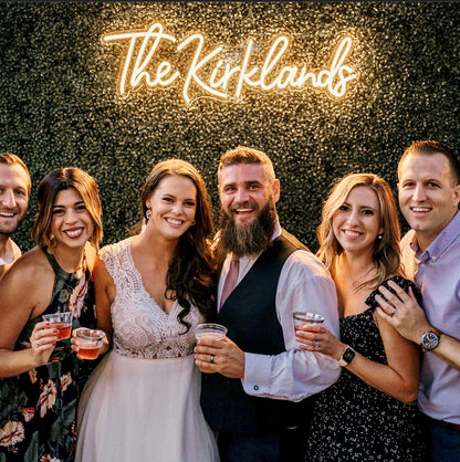 Custom Wedding Neon Signs