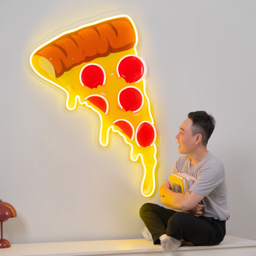 Pizza Neon Sign - Acrylic Artwork