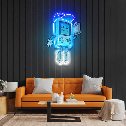 Gameboy Led Neon Acrylic Artwork